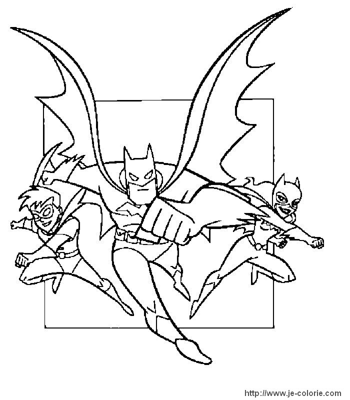 Coloring page: Batman (Superheroes) #77112 - Printable coloring pages