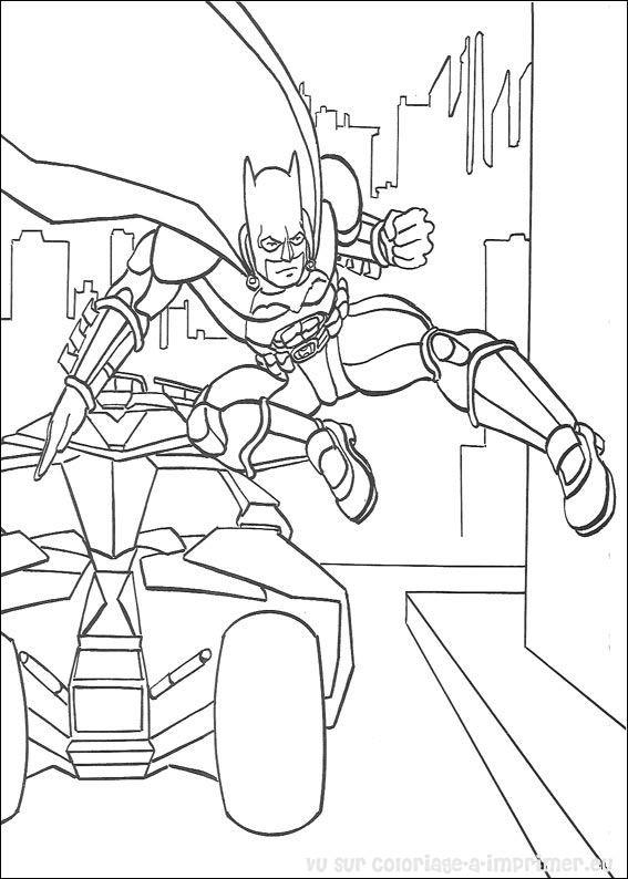 Coloring page: Batman (Superheroes) #77116 - Free Printable Coloring Pages