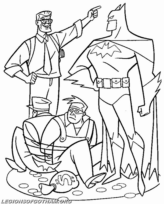 Coloring page: Batman (Superheroes) #77178 - Free Printable Coloring Pages