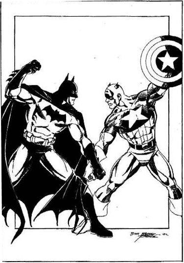 Coloring page: Captain America (Superheroes) #76598 - Free Printable Coloring Pages