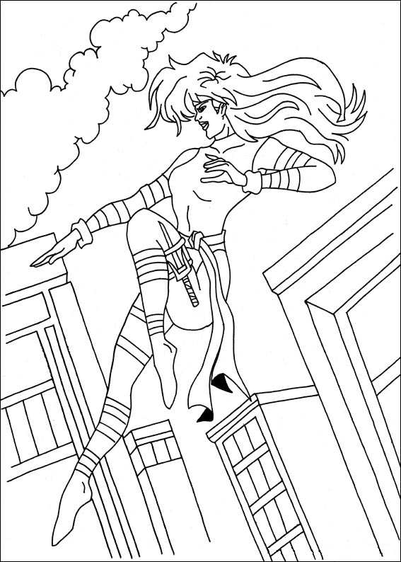 Coloring page: Captain America (Superheroes) #76667 - Free Printable Coloring Pages
