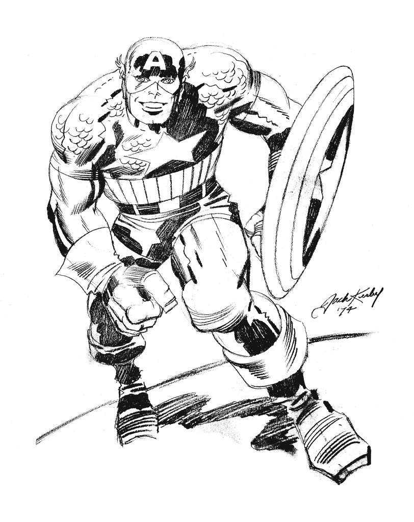 Coloring page: Captain America (Superheroes) #76714 - Free Printable Coloring Pages