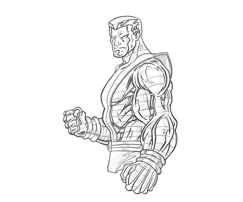 Coloring page: Colossus (Superheroes) #82916 - Free Printable Coloring Pages