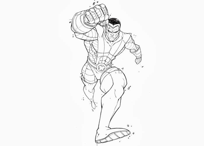 Coloring page: Colossus (Superheroes) #82918 - Free Printable Coloring Pages