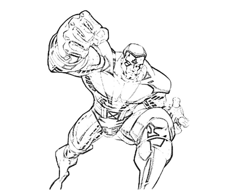 Coloring page: Colossus (Superheroes) #82921 - Free Printable Coloring Pages