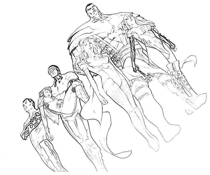 Coloring page: Colossus (Superheroes) #82938 - Free Printable Coloring Pages