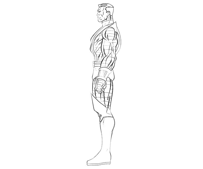 Coloring page: Colossus (Superheroes) #82960 - Free Printable Coloring Pages
