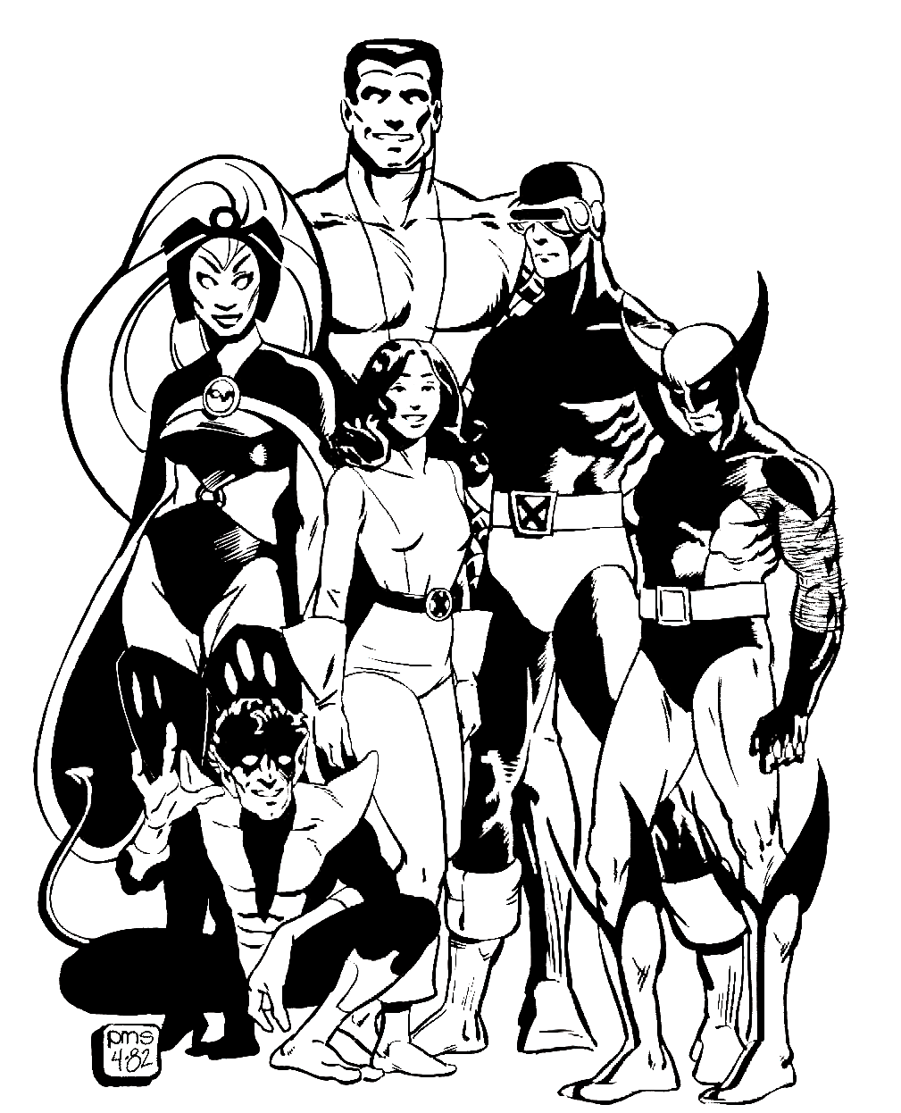 Coloring page: Colossus (Superheroes) #82996 - Free Printable Coloring Pages