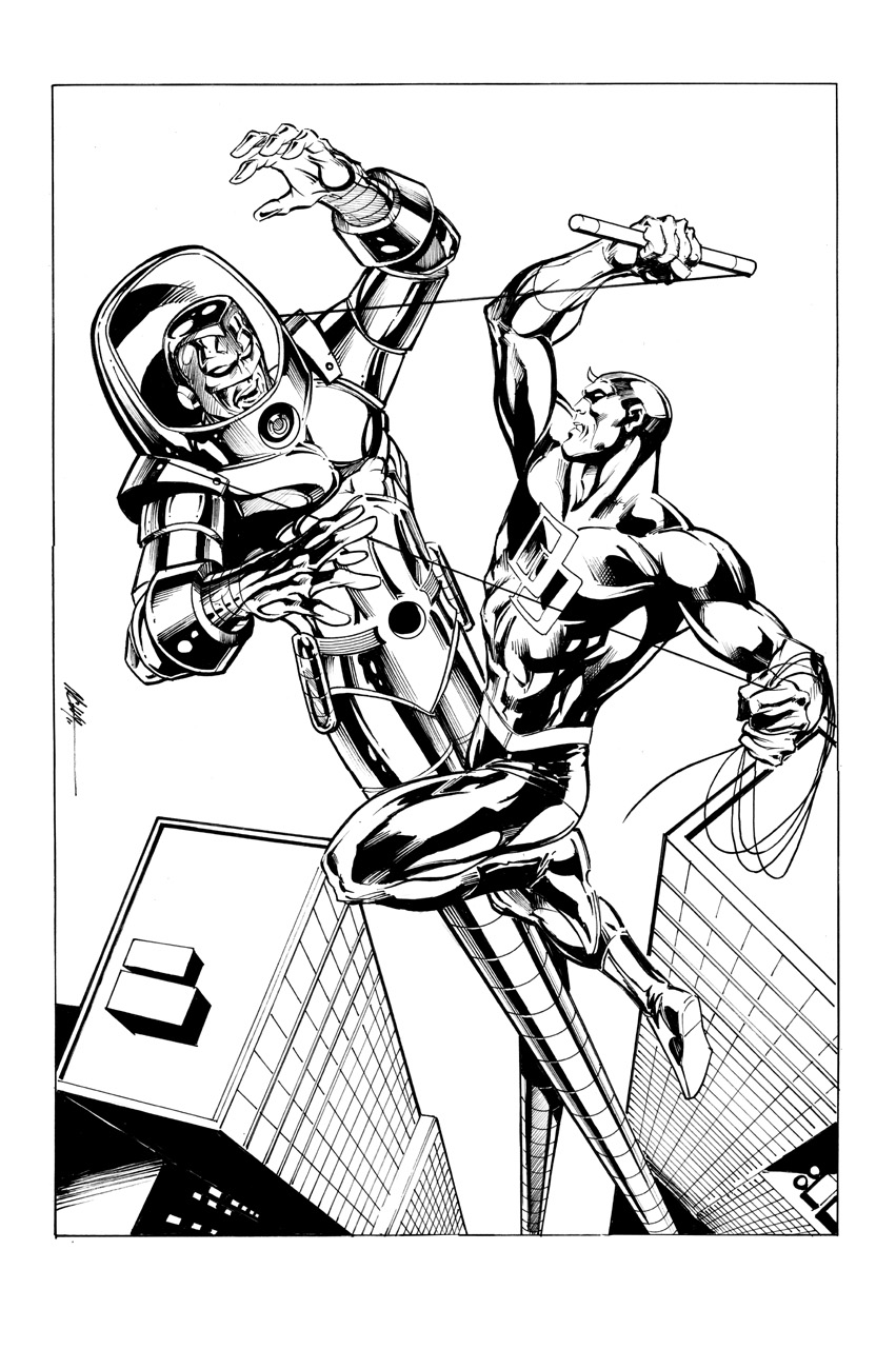 Coloring page: Daredevil (Superheroes) #78239 - Free Printable Coloring Pages