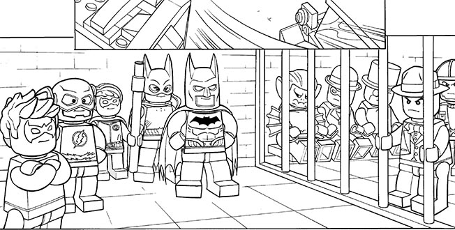 Coloring page: DC Comics Super Heroes (Superheroes) #80123 - Free Printable Coloring Pages