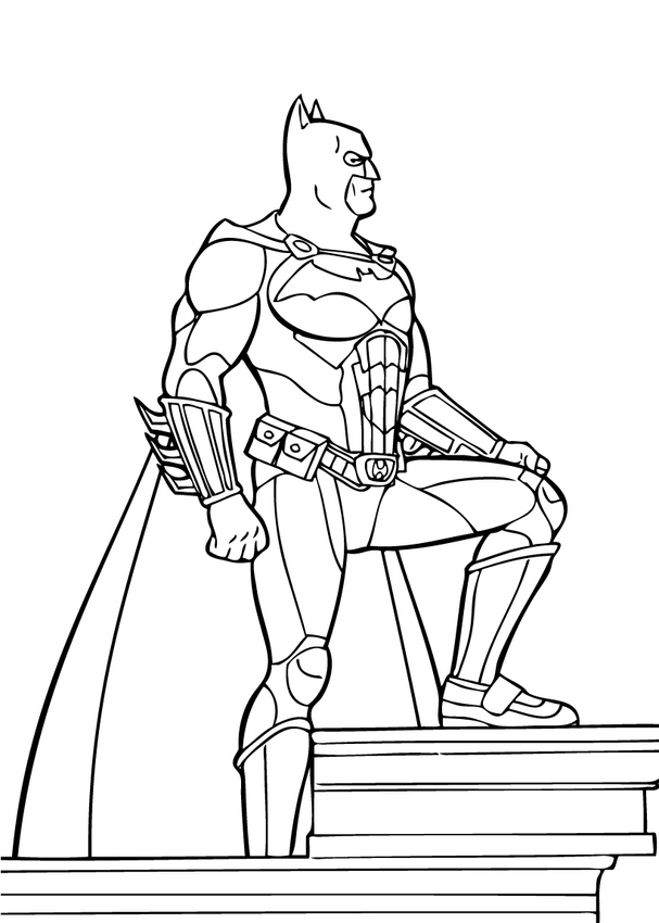 Coloring page: DC Comics Super Heroes (Superheroes) #80183 - Free Printable Coloring Pages