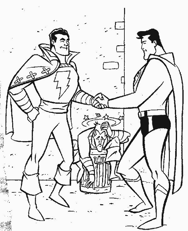 Coloring page: DC Comics Super Heroes (Superheroes) #80194 - Free Printable Coloring Pages