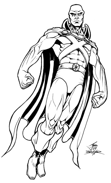 Coloring page: DC Comics Super Heroes (Superheroes) #80196 - Free Printable Coloring Pages