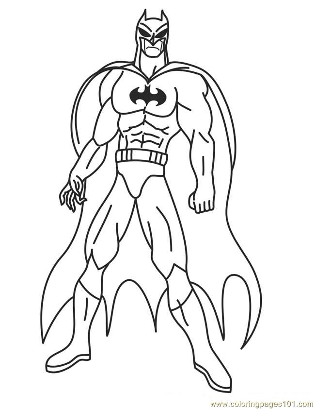 Coloring page: DC Comics Super Heroes (Superheroes) #80198 - Free Printable Coloring Pages