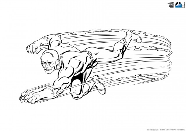 Coloring page: DC Comics Super Heroes (Superheroes) #80203 - Free Printable Coloring Pages