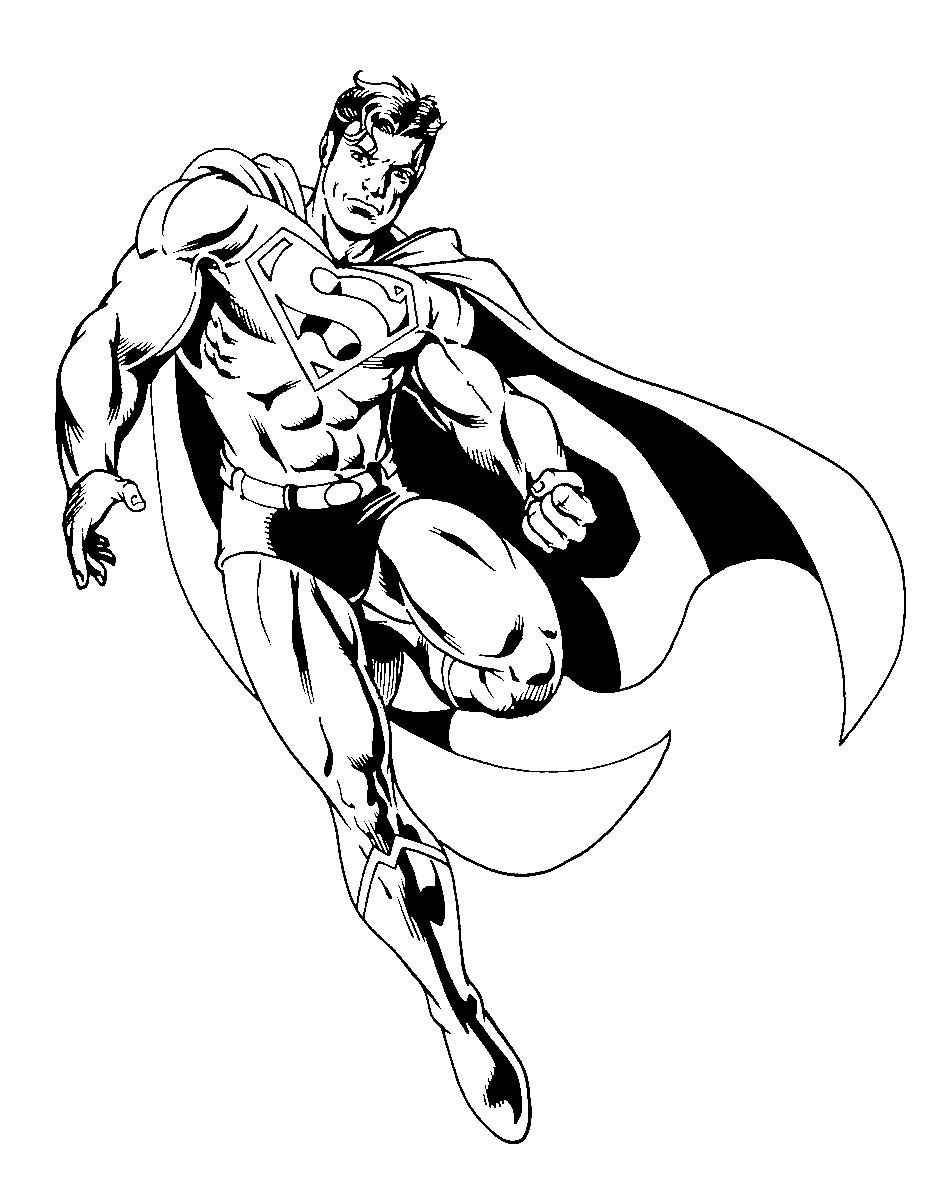 Coloring page: DC Comics Super Heroes (Superheroes) #80221 - Free Printable Coloring Pages