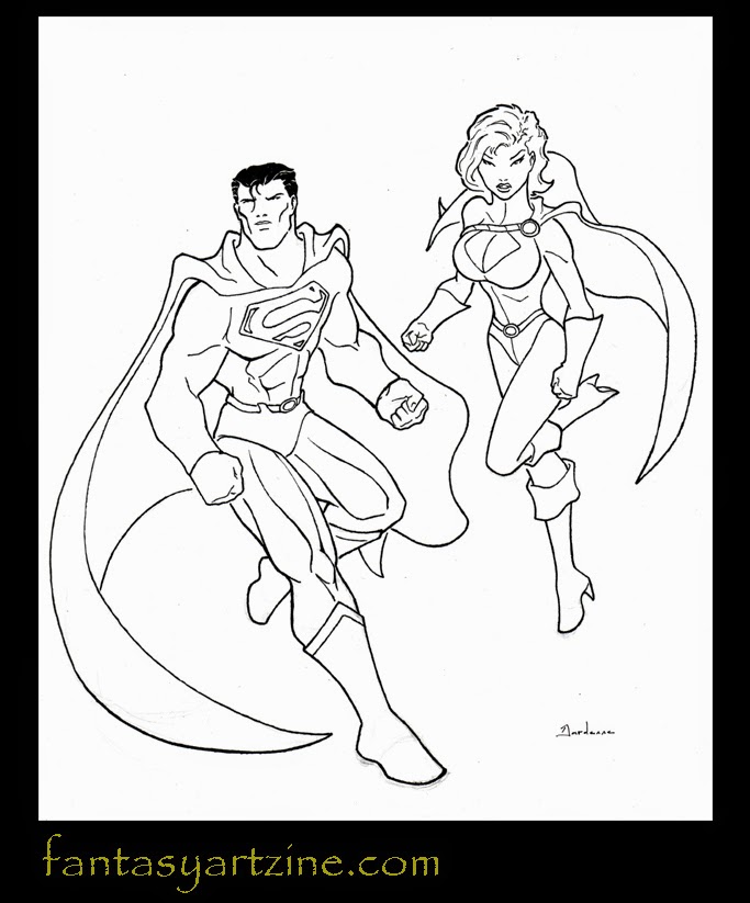 Coloring page: DC Comics Super Heroes (Superheroes) #80222 - Free Printable Coloring Pages