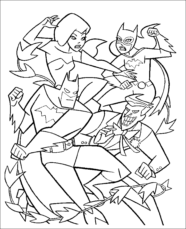 Coloring page: DC Comics Super Heroes (Superheroes) #80225 - Free Printable Coloring Pages
