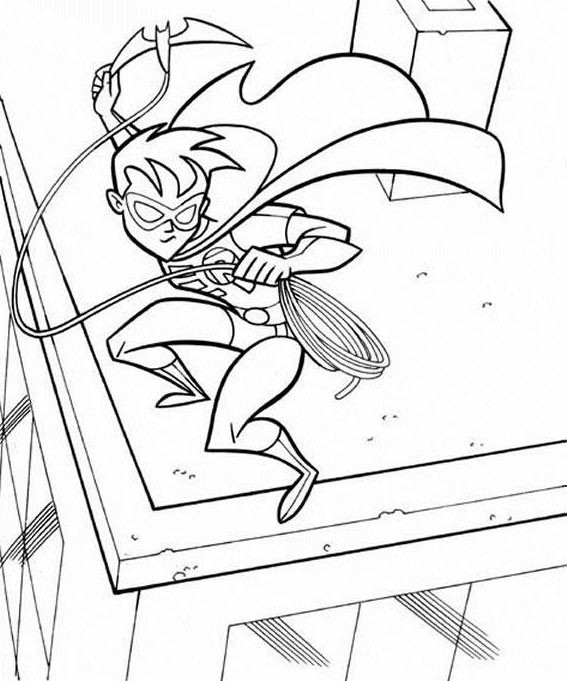 Coloring page: DC Comics Super Heroes (Superheroes) #80231 - Free Printable Coloring Pages