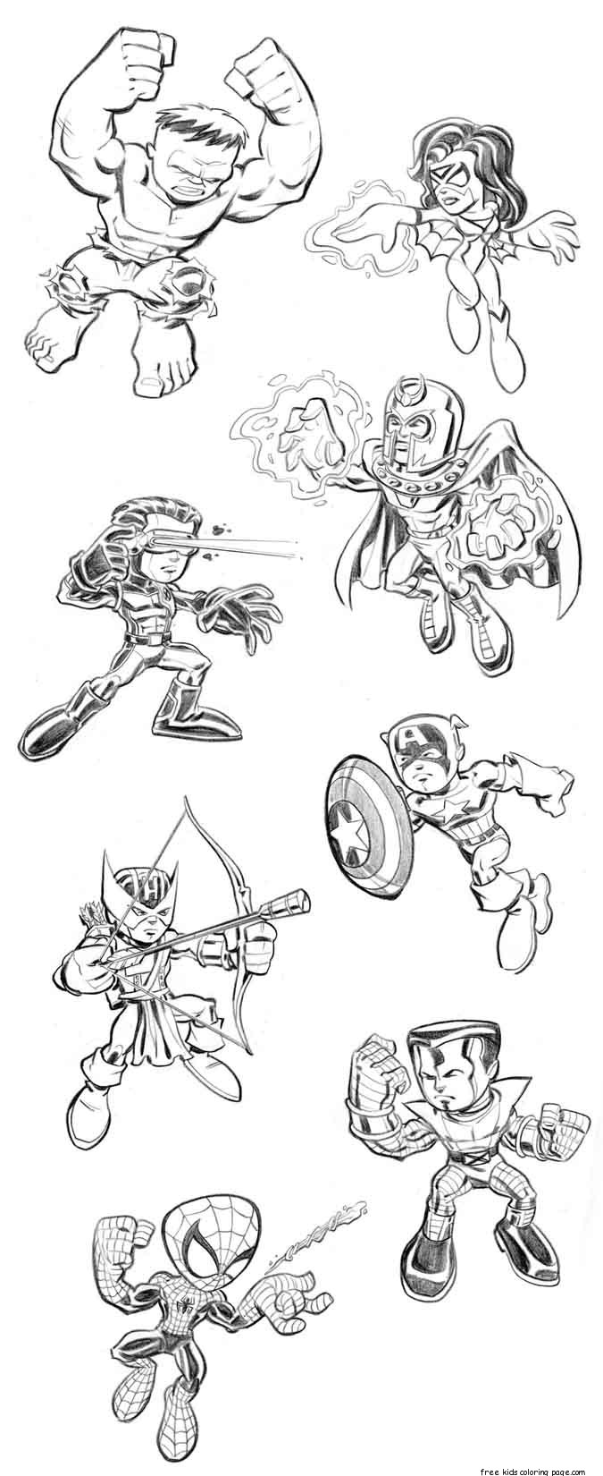 Coloring page: DC Comics Super Heroes (Superheroes) #80255 - Free Printable Coloring Pages