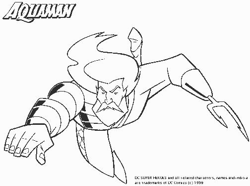Coloring page: DC Comics Super Heroes (Superheroes) #80317 - Free Printable Coloring Pages