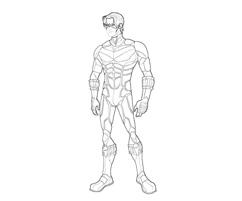 Coloring page: DC Comics Super Heroes (Superheroes) #80333 - Free Printable Coloring Pages