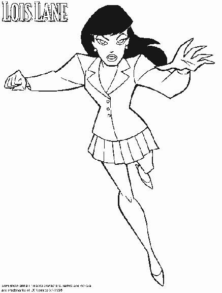 Coloring page: DC Comics Super Heroes (Superheroes) #80354 - Free Printable Coloring Pages