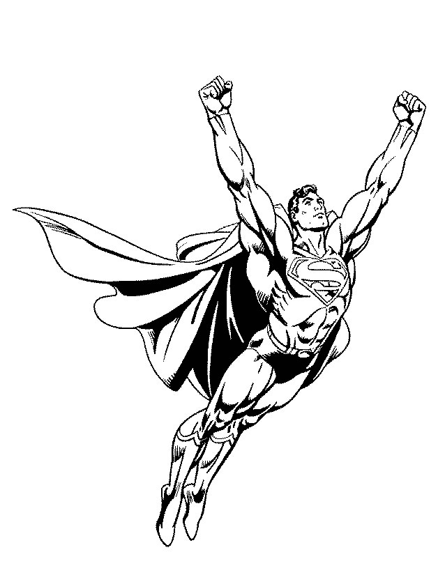 Coloring page: DC Comics Super Heroes (Superheroes) #80403 - Free Printable Coloring Pages