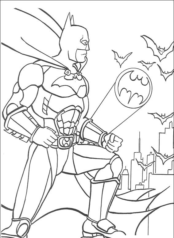 Coloring page: DC Comics Super Heroes (Superheroes) #80405 - Free Printable Coloring Pages