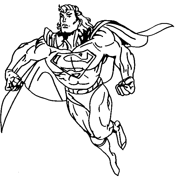 Coloring page: DC Comics Super Heroes (Superheroes) #80422 - Free Printable Coloring Pages