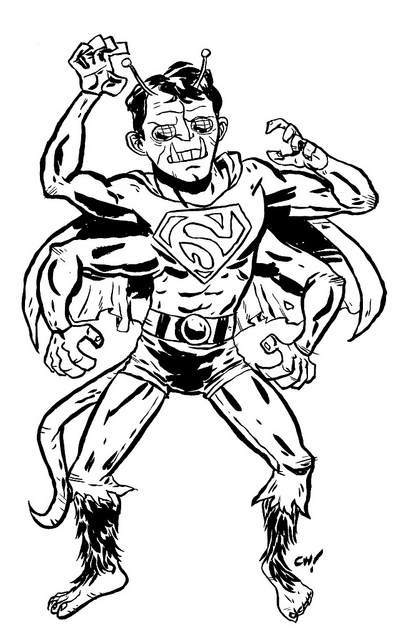 Coloring page: DC Comics Super Heroes (Superheroes) #80441 - Free Printable Coloring Pages