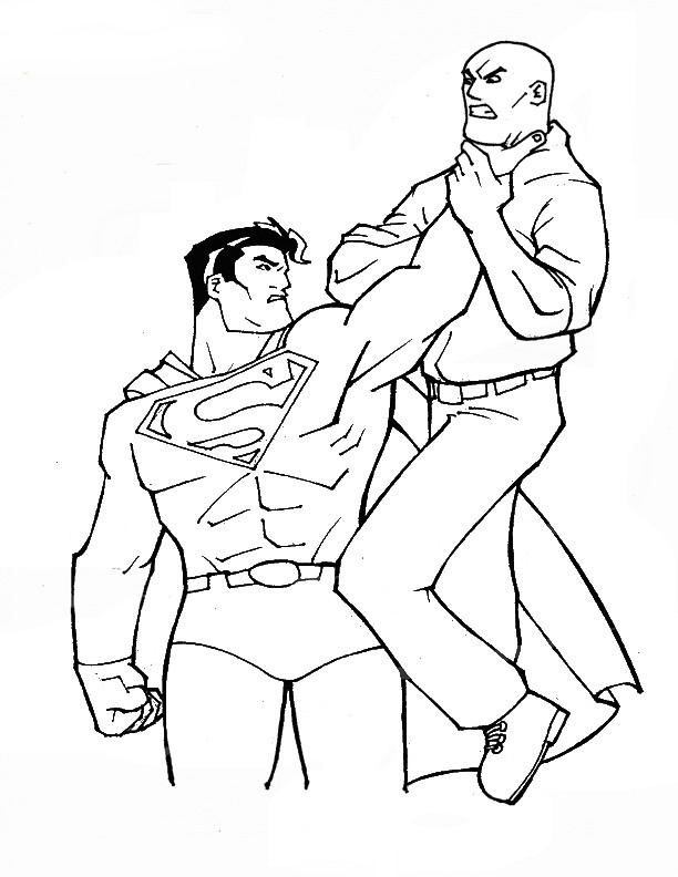 Coloring page: DC Comics Super Heroes (Superheroes) #80508 - Free Printable Coloring Pages