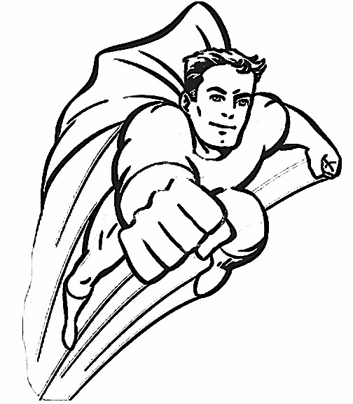 Coloring page: Flash (Superheroes) #83367 - Free Printable Coloring Pages