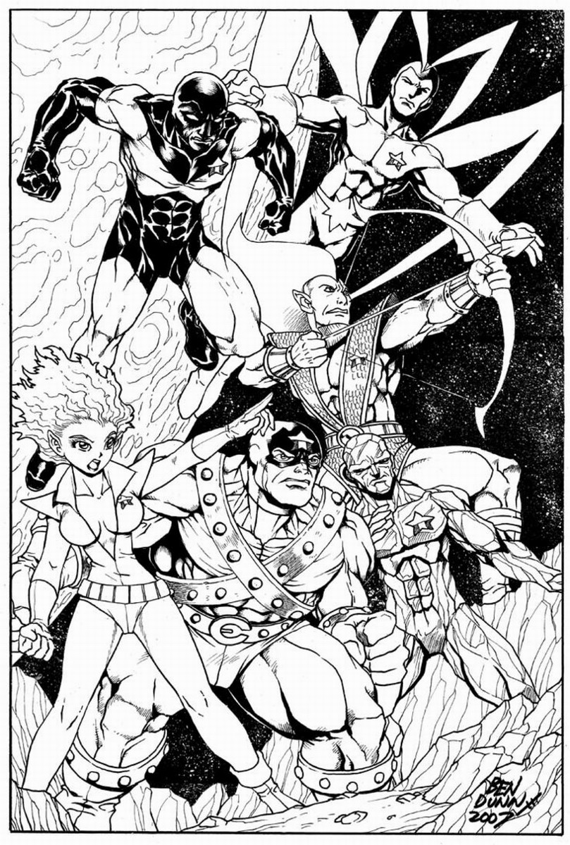 Coloring page: Guardians of the Galaxy (Superheroes) #82439 - Free Printable Coloring Pages