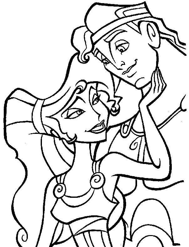 Coloring page: Hercules (Superheroes) #84161 - Free Printable Coloring Pages