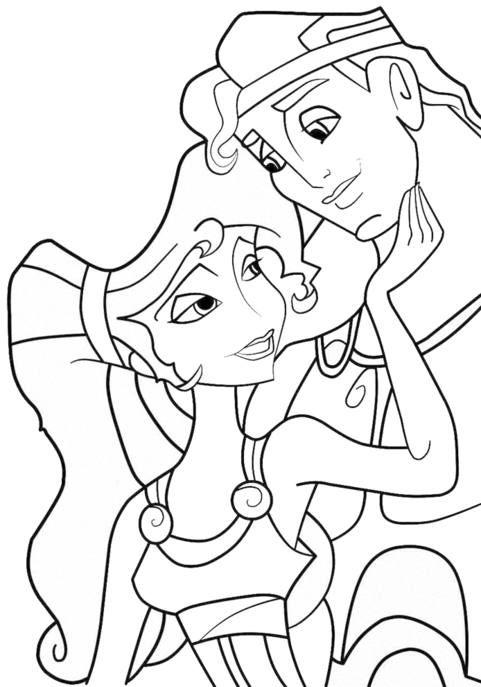 Coloring page: Hercules (Superheroes) #84179 - Free Printable Coloring Pages