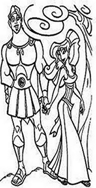 Coloring page: Hercules (Superheroes) #84198 - Free Printable Coloring Pages
