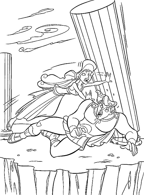 Coloring page: Hercules (Superheroes) #84206 - Free Printable Coloring Pages