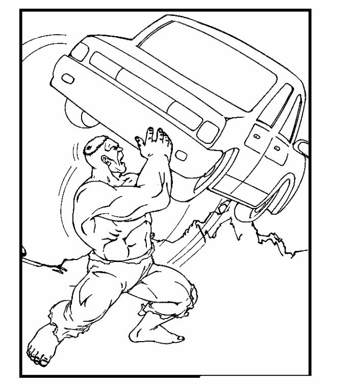 Coloring page: Hulk (Superheroes) #79034 - Free Printable Coloring Pages