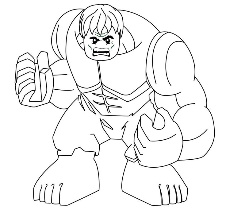 Hulk Coloring In - Hulk Free Printable Coloring Pages For Kids