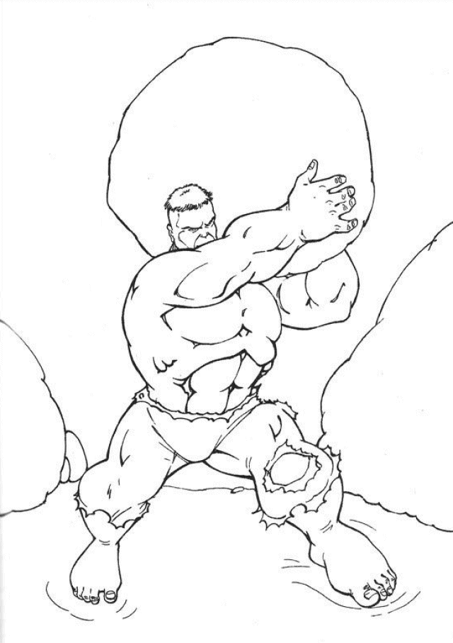 Coloring page: Hulk (Superheroes) #79076 - Free Printable Coloring Pages