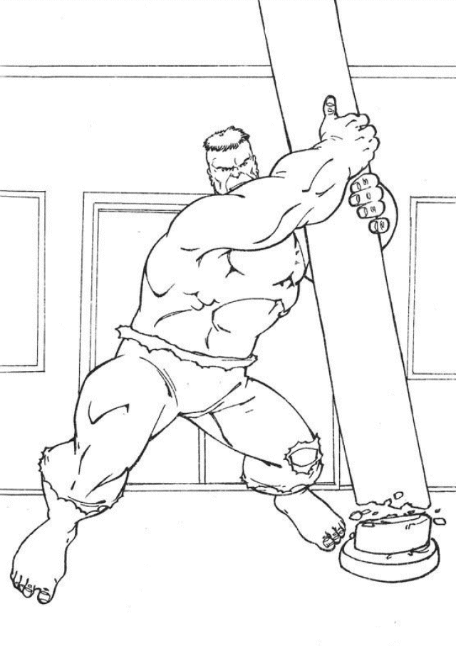 Coloring page: Hulk (Superheroes) #79118 - Free Printable Coloring Pages