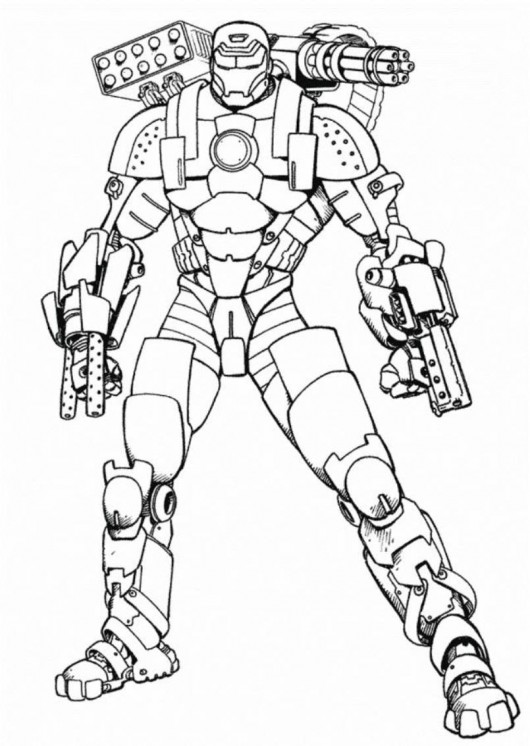 drawing iron man 80524 superheroes printable coloring pages
