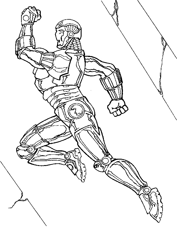 Coloring page: Iron Man (Superheroes) #80583 - Free Printable Coloring Pages