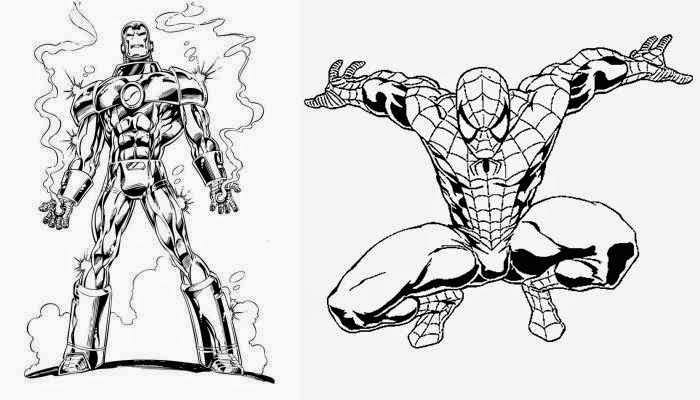 Coloring page: Iron Man (Superheroes) #80598 - Free Printable Coloring Pages