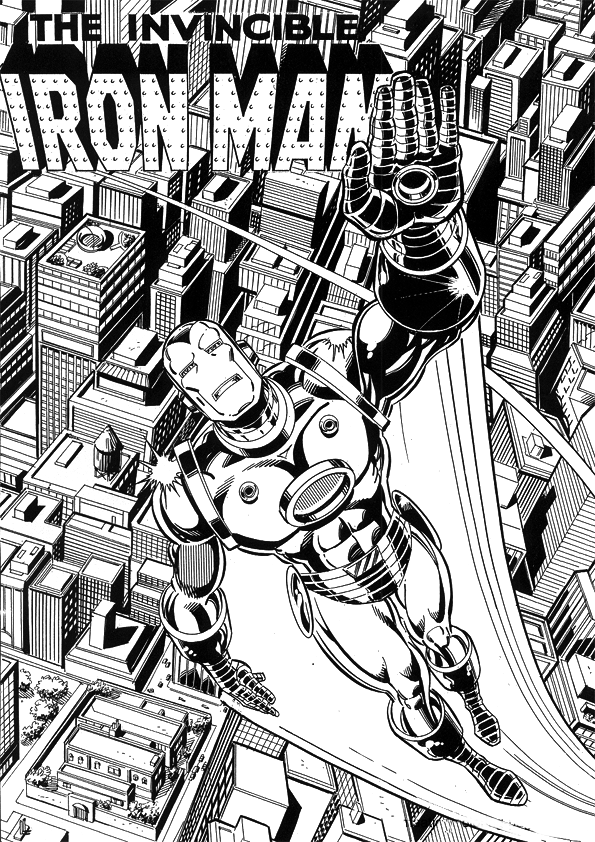 Coloring page: Iron Man (Superheroes) #80611 - Free Printable Coloring Pages