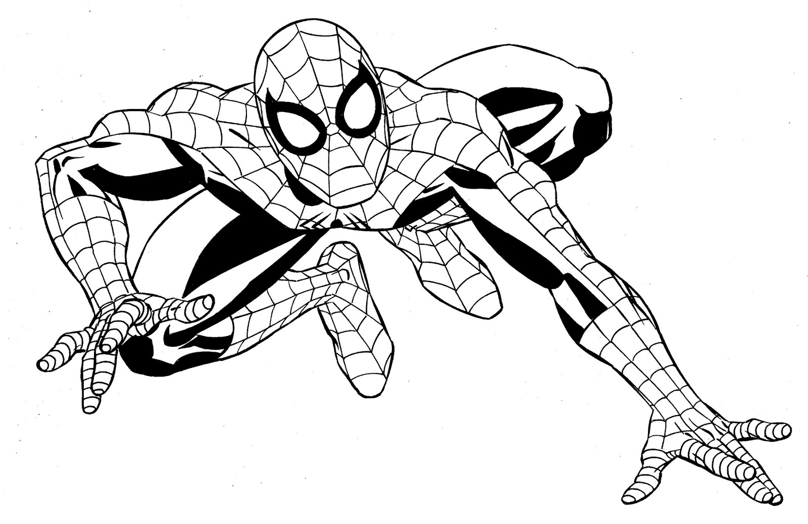 Drawings Superheroes Printable Coloring Pages