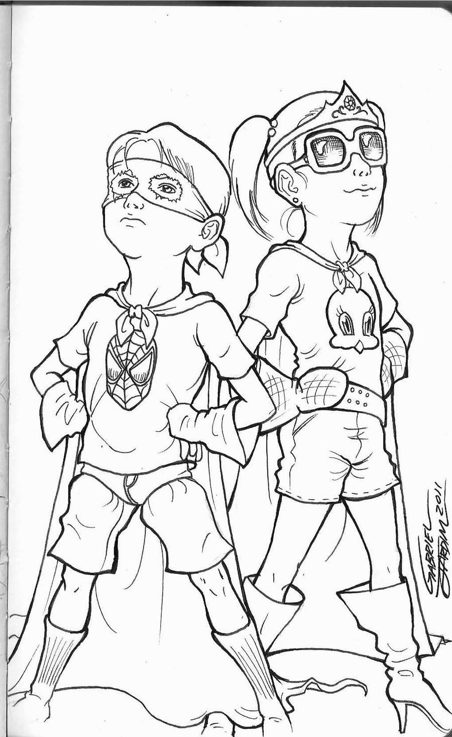 Coloring page: Marvel Super Heroes (Superheroes) #79604 - Free Printable Coloring Pages