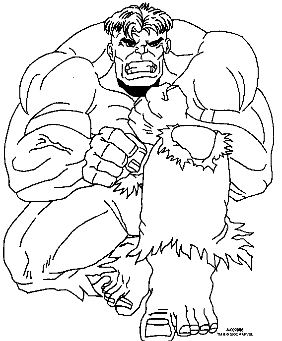 Coloring page: Marvel Super Heroes (Superheroes) #79607 - Free Printable Coloring Pages
