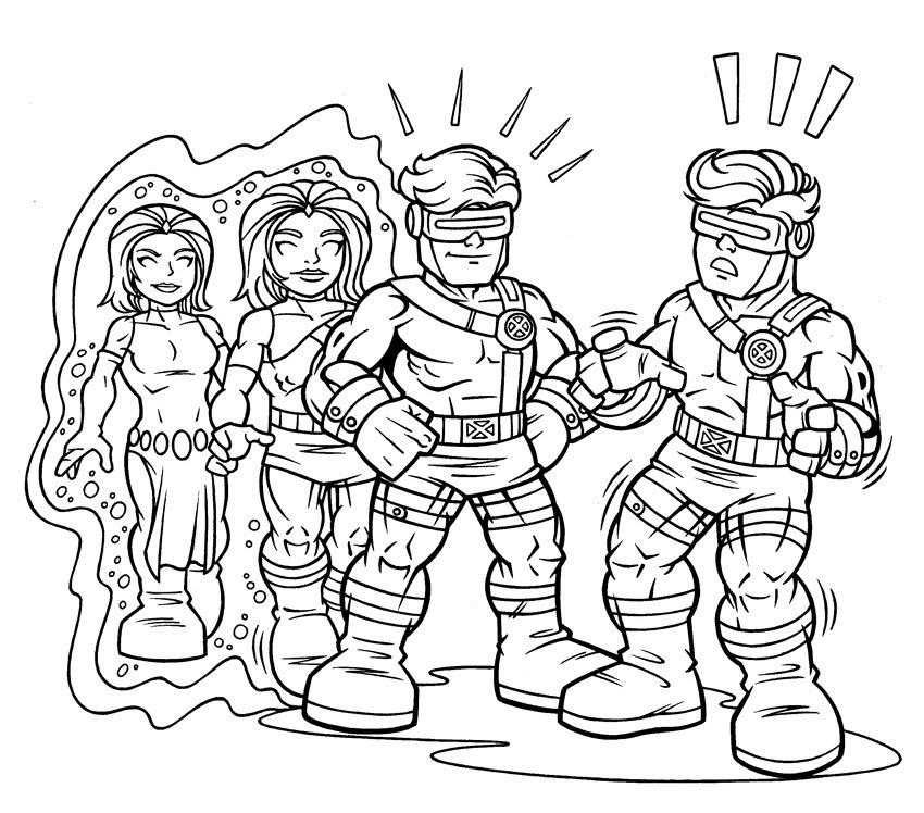 Coloring page: Marvel Super Heroes (Superheroes) #79608 - Free Printable Coloring Pages